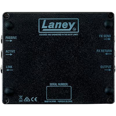 Laney Digbeth Series Bass Pre-Amp Effects Pedal Black image 5