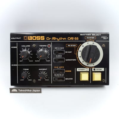 Boss DR-55 Dr. Rhythm Made in Japan Vintage Analog Drum Machine