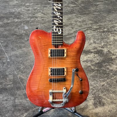 Roscoe Custom-built Tele - Evan Johns’ Personal Guitar [IYKYK!] - Cherry Sunburst for sale