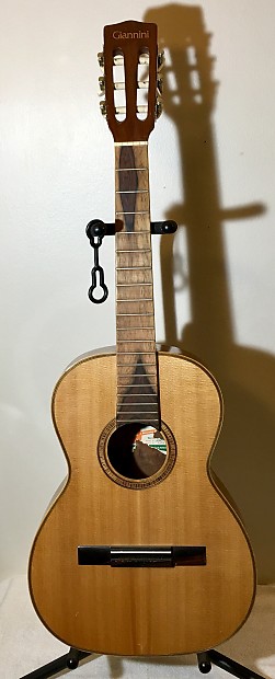 Vintage GIANNINI AWN50 Serial 1 1111 Classical Guitar Made in Brazil