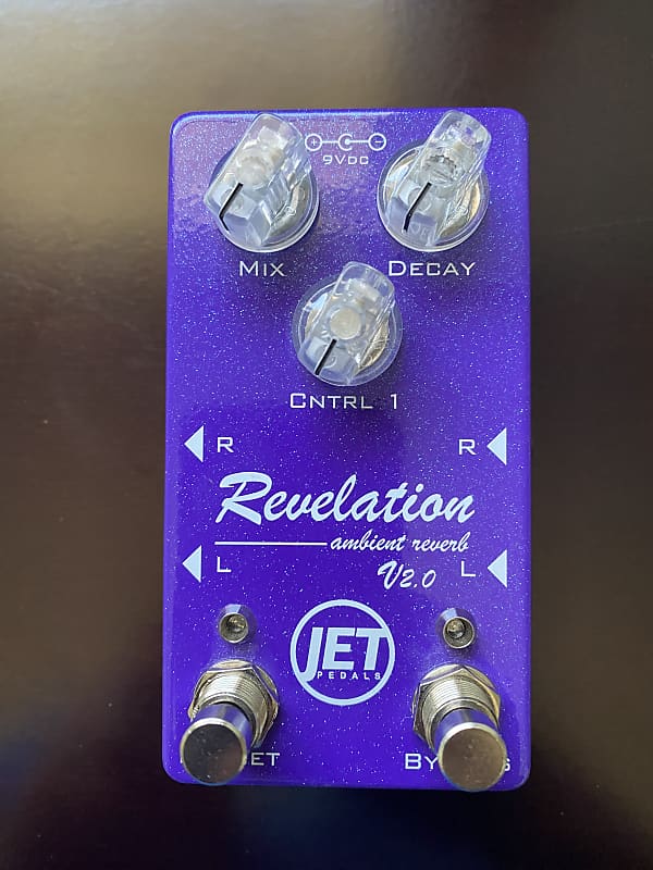 Jet Pedals Revelation Ambient Reverb - Purple | Reverb