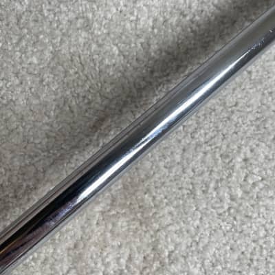Pearl Cymbal stand tilter arm piece 80s - Chrome image 9