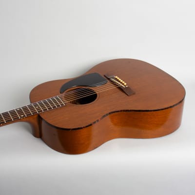 Gibson  LG-0 Flat Top Acoustic Guitar (1962), ser. #55565, black tolex hard shell case. image 7