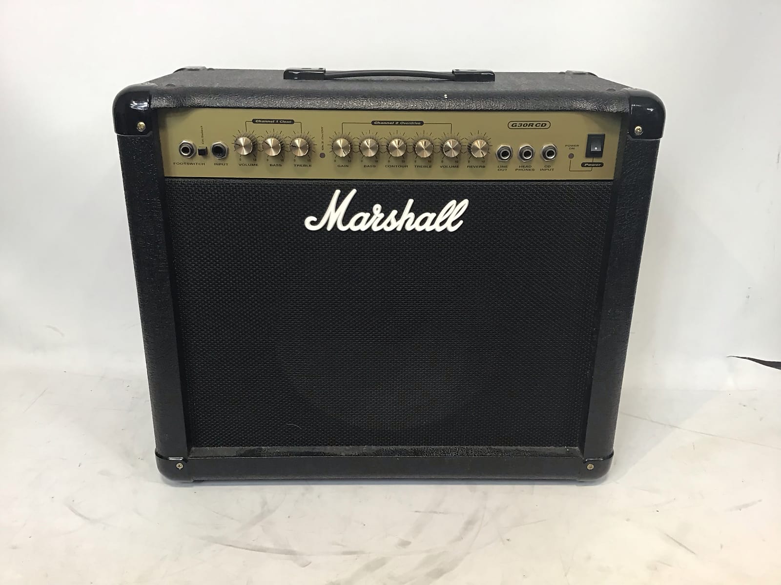 ほ6☆マーシャル G30R CD ギターアンプ Marshall 動作OK - オーディオ機器