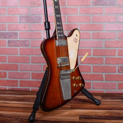 Gibson Vintage Firebird V With Maestro Vibrola Sunburst 1965 w/Fitted Hardshell Case image 5