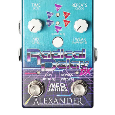 Reverb.com listing, price, conditions, and images for alexander-pedals-radical-delay-dx