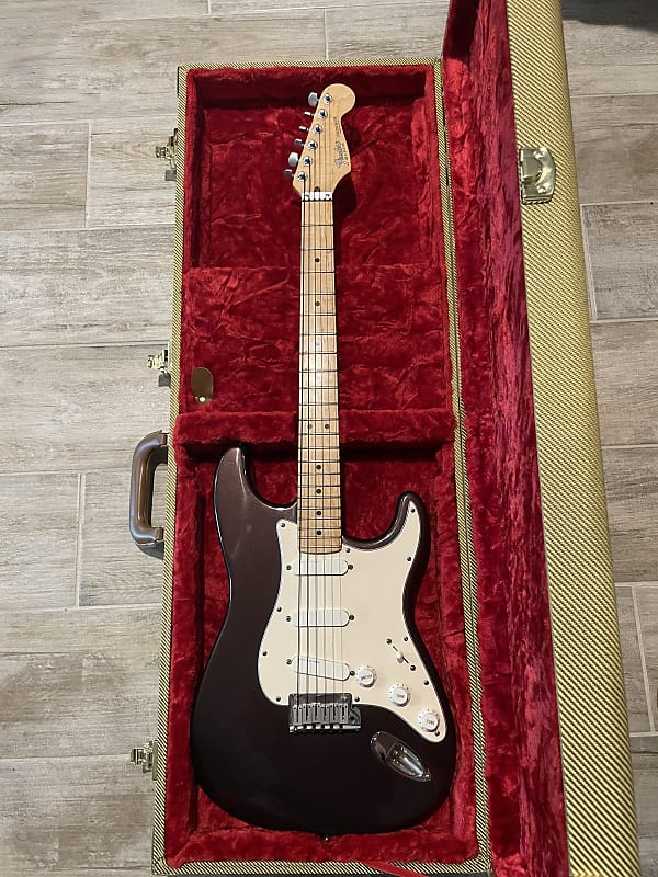 Fender Stratocaster Plus Deluxe 1989 - Root Beer Metalic | Reverb