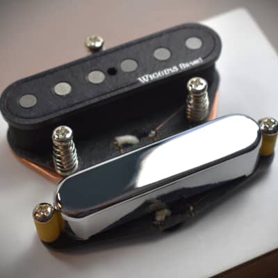 Wiggins Brand,  Telecaster hand wound pickup set, Traditional's, Texas wound, alnico 5 image 1