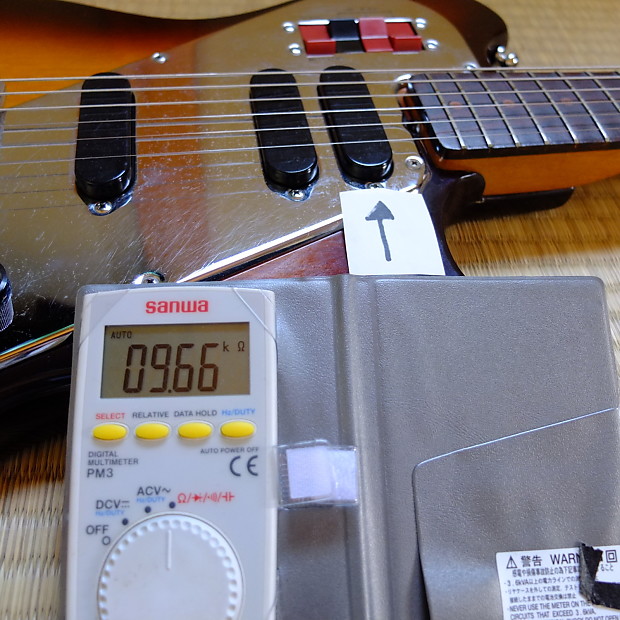 c. 1965 Victor (JVC) SG-18 Bizarre Japanese Guitar Matsumoku Made