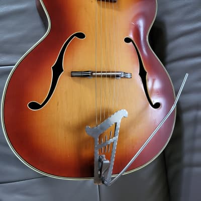 Alte Gitarre Guitar Musima  Archtop  1950s Made in Germany image 6