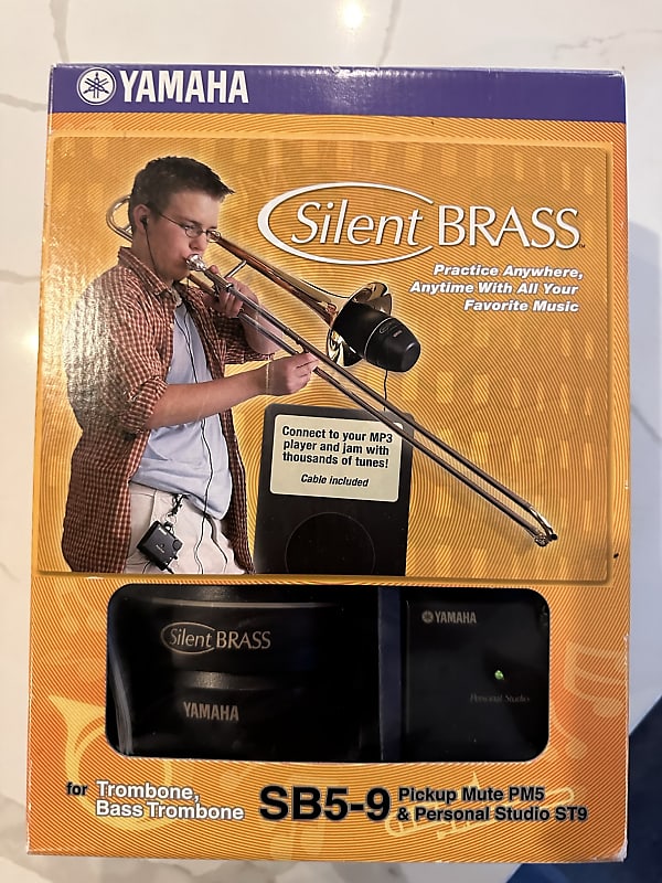 Yamaha silent deals brass trombone