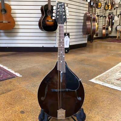 Kentucky KM-256 Deluxe A-Model Mandolin Transparent Brown w/Padded Gig Bag image 4