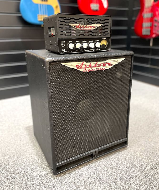 Ashdown CTM 15 Watt Valve Bass Guitar Head & 1x12 Reverb UK