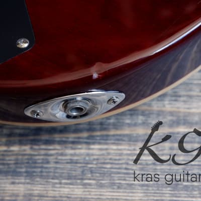 Grass Roots G-KT-48 Knight Model STR 2013 See Thru Red | Reverb