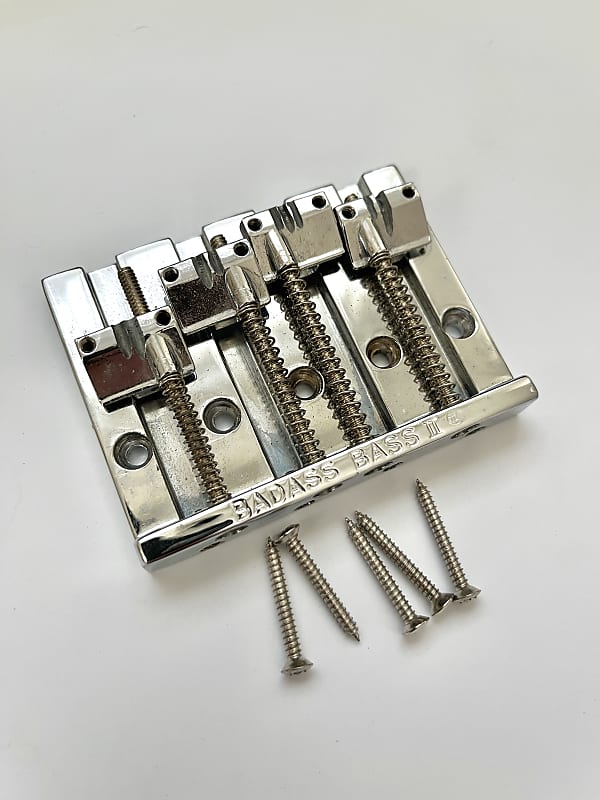 Leo Quan Badass II Bass Bridge 4 string Bad Ass Fender High Reverb