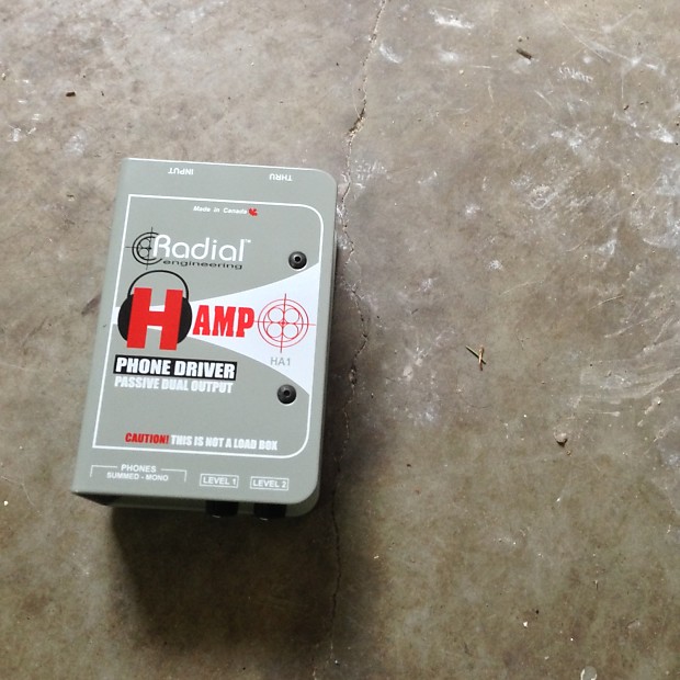 Radial sales headphone amp