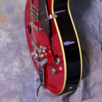 Gretsch G5129 Electromatic Hollow Body 2004 Electric Guitar Firebird Red image 7