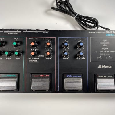 Maxon DUE300 Digital Multi-Effects '80s MIJ Guitar Effects