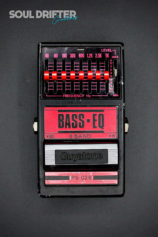 Guyatone PS-026 8-Band Bass EQ (Made in Japan, Blem) image 1