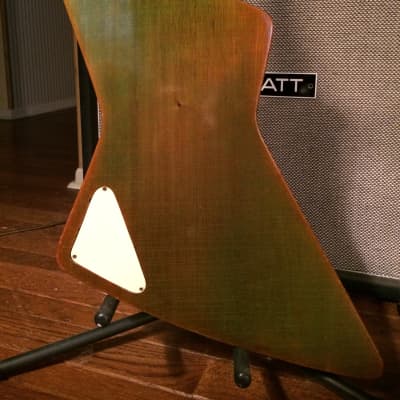 The first Hamer Standard Bass! Custom Built for Cheap Trick’s Tom Petersson  1974 Green Sunburst image 9