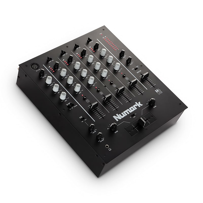 Numark M6 USB 4Channel DJ Mixer with BuiltIn Audio Reverb