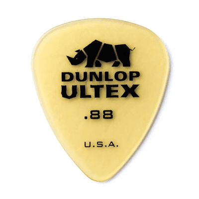 Dunlop 421R88 Ultex Standard .88mm Guitar Picks (72-Pack)