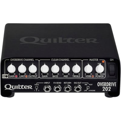 Quilter Labs OverDrive 202 Guitar Head Black for sale