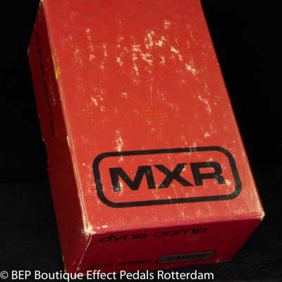 MXR Dyna Comp Block Logo 1980 s/n 2-046799 USA as used on many classic Nashville recordings. image 11