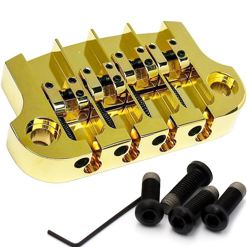 NEW Hipshot SuperTone 3-Point Replacement Bridge for 4