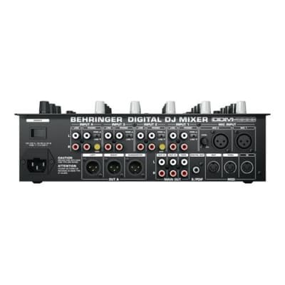 Behringer DDM4000 Ultimate 5-Channel Digital DJ Mixer with Sampler, 4 FX Sections, Dual BPM Counters and MIDI image 2