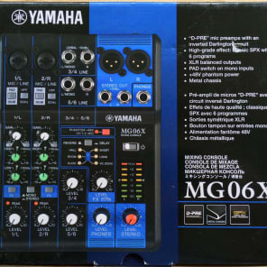 Yamaha MGO6X Mixer 2016 Black | Reverb