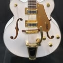 Gretsch G5422TG  Electromatic Double Cutaway Hollow Body with Bigsby, Gold Hardware 2022 Snow Crest