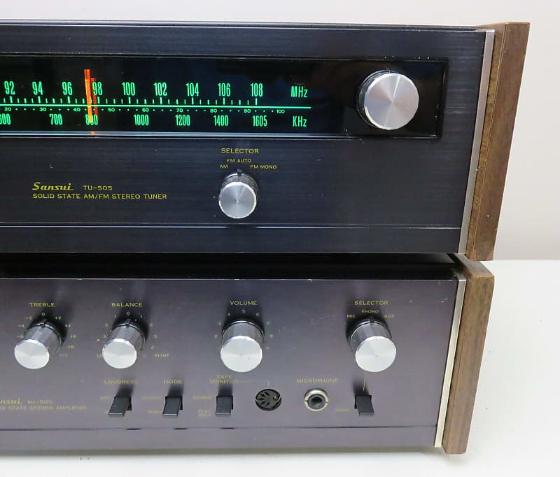 Sansui AU-505 Solid State Integrated Amplifier Manual | HiFi