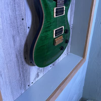 PRS Custom 22” 10-Top  ( #10 of 40 limited run) 1997 - Emerald Green with Gold Birds (Signed By Paul) image 8