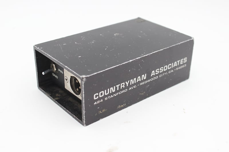 Countryman Associates TYPE 85 FET Direct Box Vintage | Reverb Canada