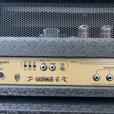 Bogner Goldfinger 45 2-Channel 45-Watt Guitar Amp Head | Reverb