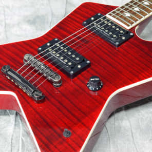 Edwards E-GG-140NT-2 FM See Thru Black Red | Reverb Edwards E-GG-140NT-2 FM See Thru Black Red | Reverb