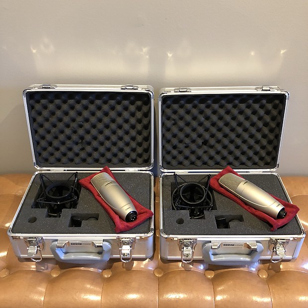 Shure KSM32 (Pair) Reverb