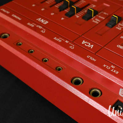 Roland SH-101 Red Vintage Monophonic Synthesizer W/ MGS-1 Modalation Grib image 20
