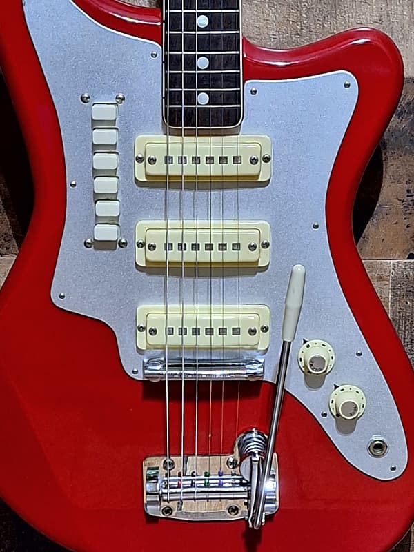 ⭐️ジャパンビンテージ⭐️shinko music pleasant SEL⭐️ 1960s Pleasant (Shinko-made) SEL-220 Electric Guitar