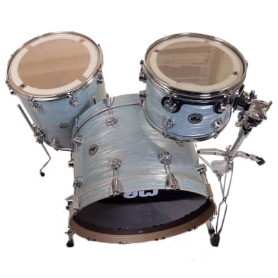 DW Collectors 12, 16, 22 Shell Pack in Pale Blue Oyster FinishPly image 3