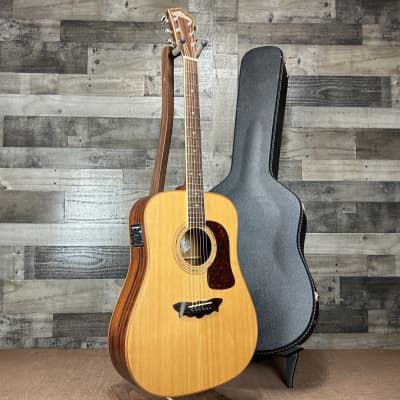 Washburn D56SW Dreadnought Acoustic Electric Guitar - Natural W/OHSC for sale