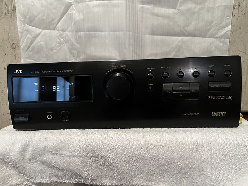 MINT JVC RX-801VBK Digital deals Surround Amplified Receiver Phono Input w/ New Remote