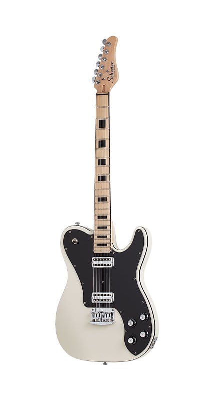 Schecter PT Fastback with Maple Fretboard 2020s Olympic White image 1