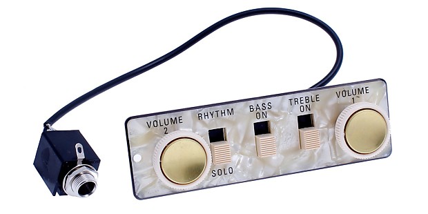 Hofner German Electronics Beatle Bass Control Panel | Reverb