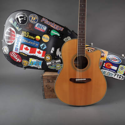 Charvel 535D Natural Acoustic-Electric Guitar + Hardshell Case﻿ image 1