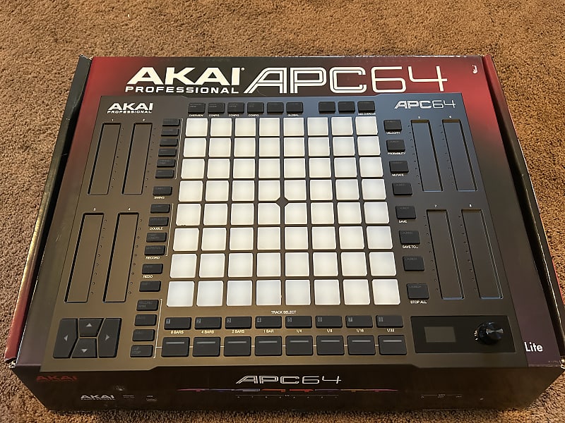 [中古] AKAI APC64コントローラー Akai APC64 Ableton Live Controller w/ 64 Pads, 8 Touch