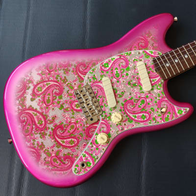 NEW IN BOX* 2025 Fender Japan Char Mustang Pink Paisley 1 of