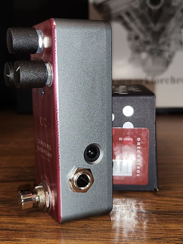 One Control Crimson Red Bass Preamp Red Mini OC-CRBP