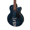 VOX Giulietta VGA-3D Archtop Acoustic-Electric with AREOS-D Digital Modeling System, Trans Blue